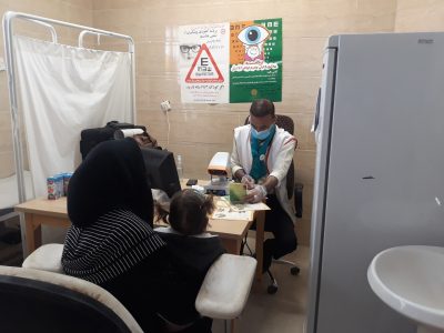 برپایی کاروان سلامت هلال احمر قیروکارزین در مناطق روستایی