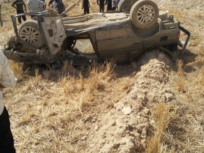 واژگونی پژو پارس در قیروکارزین یک فوتی داشت