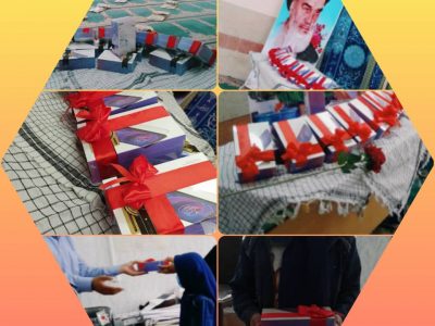 اهدا ۲۲ تبلت و گوشی به دانش آموزان در قیروکارزین