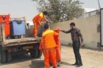 نصب مخازن زباله در امام شهر به منظور مدیریت پسماند زباله