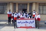 روستای قلات میزبان کاروان سلامت هلال احمر قیروکارزین