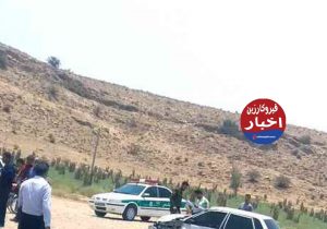 برخورد پرايد با موتور سیکلت یک فوتی و یک مصدوم بر جاي گذاشت