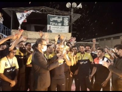 سهند کارزین قهرمان لیگ فوتبال قیروکارزین شد