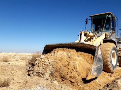 توقف خاکبرداری غیر مجاز در اراضی ملی قیروکارزین