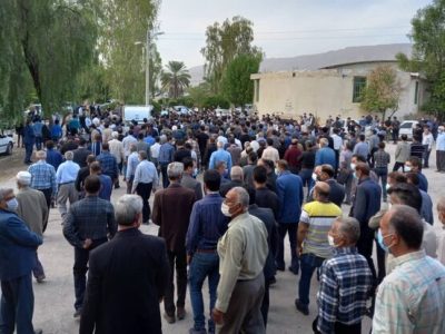 پیکر زنده یاد دکتر بهمند در خاک آرام گرفت