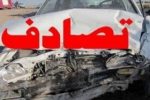 حادثه رانندگی در هنگام با یک فوتی و دو مصدوم