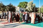 اقامه نماز طلب باران در قیروکارزین
