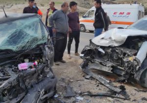 حادثه رانندگی در قیروکارزین با ۴ مصدوم