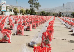 توزیع ۸۰۰ بسته معیشتی در قیروکارزین