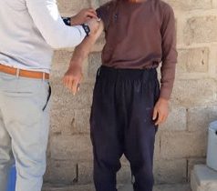 تشدید واکسیناسیون سرخک افاغنه در شهرستان قیروکارزین در هفته سلامت