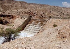 آبگیری سه پروژه آبخیزداری در افزر قیروکارزین