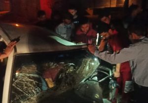 حادثه رانندگی در قیروکارزین با پنج مصدوم