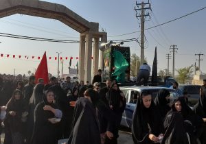 پیادروی جاماندگان اربعین حسینی در قیروکارزین