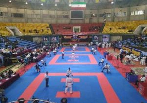 عنوان سومی تیم کاراته قیروکارزین در مسابقات استانی