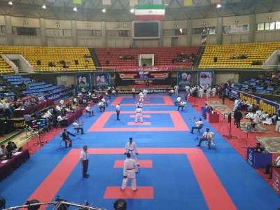 عنوان سومی تیم کاراته قیروکارزین در مسابقات استانی