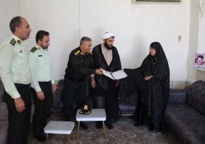 دیدار با خانواده شهید احمد چوپانی درقیروکارزین 