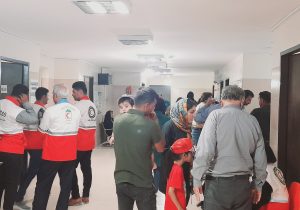 دهستان زاخرویه میزبان کاروان سلامت جمعیت هلال احمر شهرستان قیروکارزین