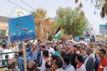 تجمع مردم انقلابی قیروکارزین در محکومیت جنایت حمله به غزه
