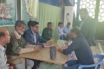 ميزخدمت منابع طبيعي در مصلاي نماز جمعه شهرستان قيروكارزين برگزار شد