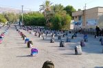 توزیع ۶۲۵ کیف و بسته نوشت افزار بین دانش آموزان نیازمند قیروکارزین