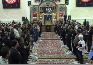 سومین حرم اهل بیت (ع) در سوگ رحلت رسول خدا (ص)